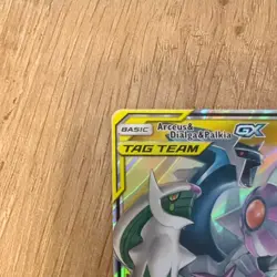 Pokemon: Arceus & Dialga & Palkia GX 156/236 Sm-Cosmic Eclipse Holo NM - Image 3
