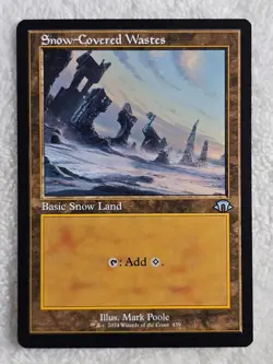 MTG Snow-Covered Wastes Retro Frame - Modern Horizons 3 #439 LAND U NM - Image 1