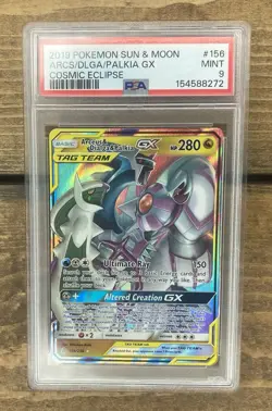 Arceus & Dialga & Palkia GX 156/236 Sm-Cosmic Eclipse Holo - Image 1