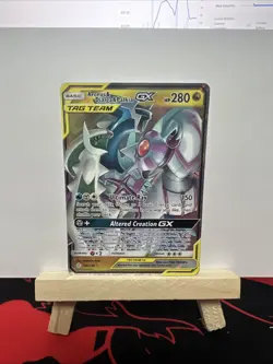 Arceus & Dialga & Palkia GX 156/236 Sm-Cosmic Eclipse Holo - Image 1
