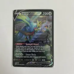 Zacian V TG21/TG30 Swsh10: Astral Radiance Trainer Gallery Holo - Image 1