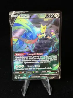 Zacian V TG21/TG30 English Swsh10: Astral Radiance Trainer Gallery Holo - Image 1