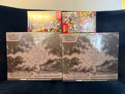 2x Pokemon Center Pitch Black ETB + 2x Booster Bundle Lot - Factory Sealed - Image 1