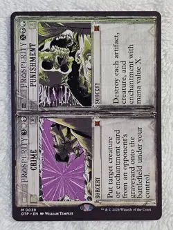 MTG Crime & Punishment Outlaws of Thunder Junction (OTJ) #39 Card Mythic NM - Image 2