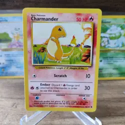 WOTC Pokemon TCG Charmander, Squirtle & Bulbasaur Base Set Starters - Image 2