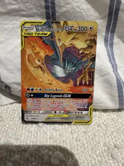 Moltres & Zapdos & Articuno GX 44/68 Hidden Fates TAG TEAM Holo M/NM - Image 1