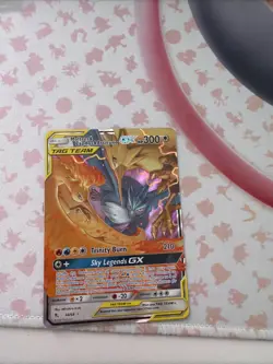 Moltres Zapdos Articuno GX 44/68 Full Art Holo Tag Team Hidden Fates 2019 - Image 1