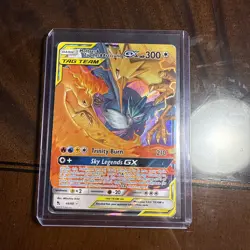 Moltres Zapdos Articuno GX TAG TEAM 44/68 Hidden Fates Holo Ultra Rare - Image 1