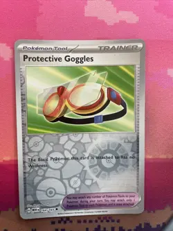 Pokemon Card Protective Goggles Scarlet & Violet 151 Reverse Holo 164/165 NM - Image 1
