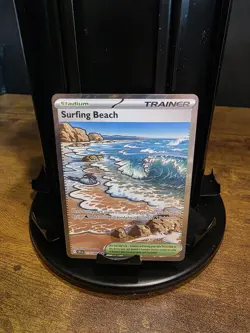 Surfing Beach 114/86 Chaos Rising Ultra Rare UR NM Pokemon TCG - Image 1