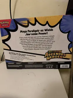Pokemon TCG: Mega Evolution Ascended Heroes Mega Feraligatr ex - New & Sealed - Image 4