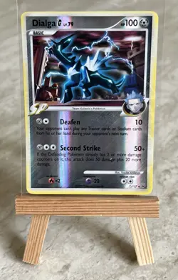 Pokemon TCG Dialga G 7/127 Reverse Holo Rare Platinum 2009 (English)- NM(-) - Image 1