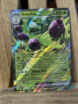 Arboliva ex 023/182 Sv10: Destined Rivals Double Rare Pokemon TCG NEAR MINT NM - Image 1