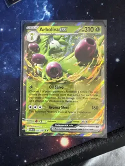 Pokemon TCG Arboliva EX Destined Rivals Card 023/182. Near Mint Condition. - Image 1
