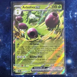 Pokemon TCG Arboliva EX Destined Rivals Card 023/182. Near Mint Condition. - Image 2