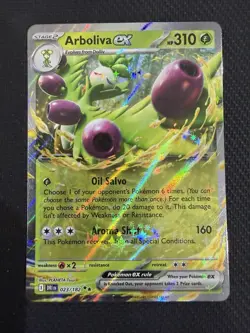 Pokemon TCG Arboliva EX 023/182 Holo Double Rare Destined Rivals - Image 1