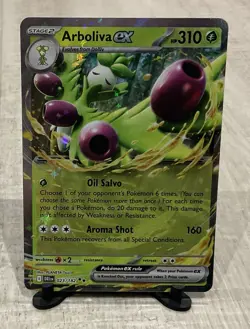 Pokemon TCG Arboliva EX Double Rare Card Destined Rivals 023/182 NM/Mint New - Image 1