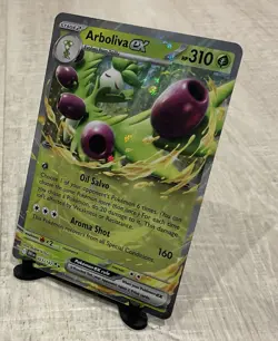 Pokemon TCG Arboliva EX Double Rare Card Destined Rivals 023/182 NM/Mint New - Image 2
