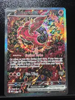 Oricorio ex 024 Me: Mega Evolution Promo Full Art Holo English 190 HP - Image 1