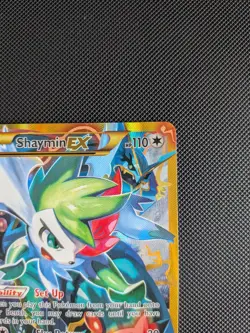 Pokemon TCG Shaymin EX 77a/108 Full Art Alternate Art Promo - Image 3