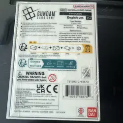 Gundam Card Game Limited Beta Box - English Version - SEALED - Image 3