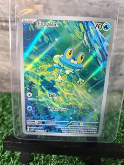 Froakie 088/086 Illustration Rare Chaos Rising Pokemon Holo NM/MT Full Art! - Image 1