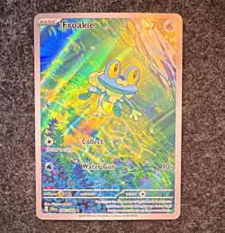 Pokemon 2026 Froakie 088/086 Chaos Rising Illustration Rare Full Art Holo NM - Image 1