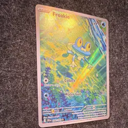 Pokemon 2026 Froakie 088/086 Chaos Rising Illustration Rare Full Art Holo NM - Image 3