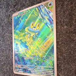 Pokemon 2026 Froakie 088/086 Chaos Rising Illustration Rare Full Art Holo NM - Image 4