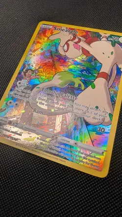 Pokemon Card Smeargle TG10/TG30 Silver Tempest Full Art Character Holo Rare NM - Image 2