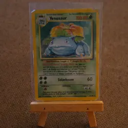 Pokemon TCG Venusaur Base Set Holo Unlimited Rare Card 15/102 1999 WOTC Hp/dam - Image 1