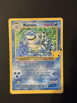 Blastoise Classic 2/102 Celebrations Pokemon Card - Image 1