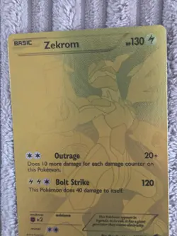 Zekrom 115/113 Legendary Treasures 2013 Pokemon LP/NM Secret Rare - Image 2