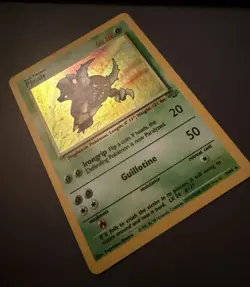Pokemon Pinsir Holo 9/64 – Jungle 1999 – Vintage WOTC – MP - Image 3