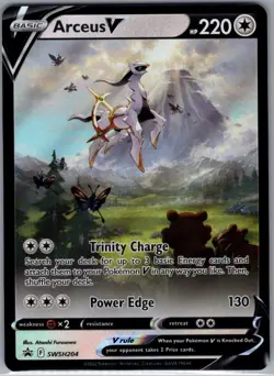 Arceus V - SWSH204 SWSH: Sword & Shield Promo Cards - Pokemon Card - NM - Image 1