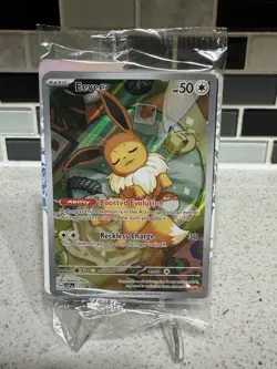 Eevee SVP 173 Black Star Promo Prismatic Evolutions Pokemon TCG Sealed! - Image 1