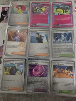 Pokemon Trading Cards Reverse Holo Trainer Cards Lot Of 23 - Image 2