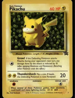 LP - Pikachu #01/53 | Promo | WoTC Promo - Image 1