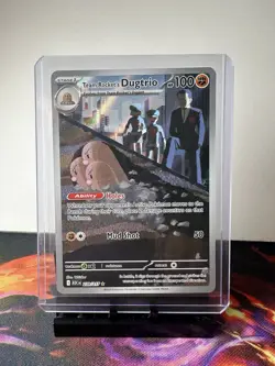 Pokemon TCG Team Rocket's Dugtrio 151 239/217 Illustration Rare Holo 100 HP - Image 3
