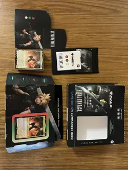MTG: Final Fantasy 'Limit Break' Game Edition Commander Deck - NO PROMO/ SAMPLE - Image 1