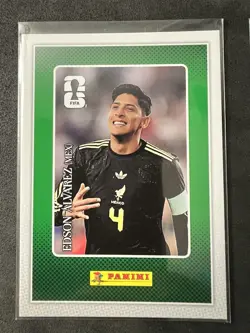 2026 Panini FIFA World Cup Stickers Exclusive Card Edson Alvarez #11 Mexico - Image 1