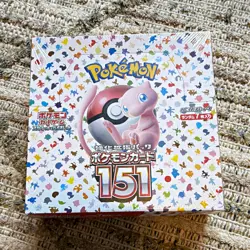 Pokemon TCG Pokemon Card 151 SV2a Japanese Booster Box Sealed 2023 Mew - Image 1
