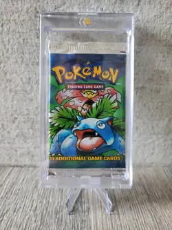 Pokemon TCG HeavyU Base Set Booster Pack 1999 - Venusaur Artwork - 20.92 grams - Image 1