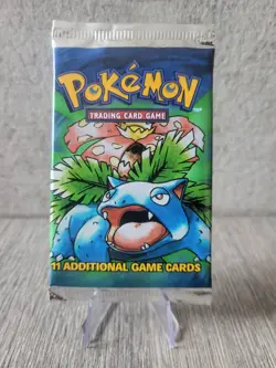 Pokemon TCG HeavyU Base Set Booster Pack 1999 - Venusaur Artwork - 20.92 grams - Image 3