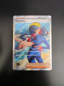Pokemon Carmine Scarlet & Violet Twilight Masquerade Full Art Trainer 204/167 - Image 2