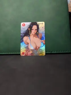 one piece custom card Boa Hancock Waifu - Image 2