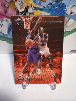 Upper Deck Michael Jordan Rare Red Card - Image 1