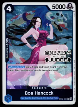 Boa Hancock - OP02-059 - NM - Judge - Promo - One Piece - OP1-26 - Image 1