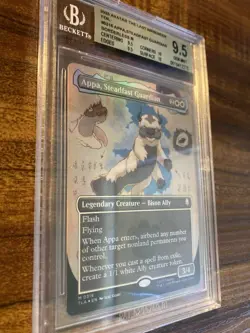 MTG✨APPA, STEADFAST GUARDIAN Brdless FOIL✨TLA Avatar: Field Notes BGS 9.5 MYTHIC - Image 3