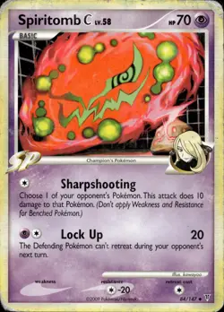 Spiritomb C 84/147 HP Uncommon Supreme Victors Pokemon - Image 1